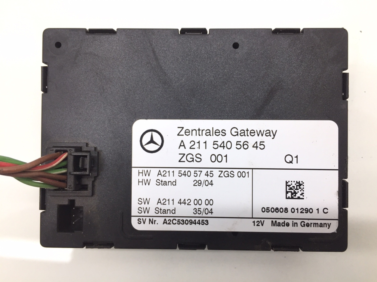 Блок управления центральным замком бу для Mercedes E W211 3.0 CDi,  2005 г.