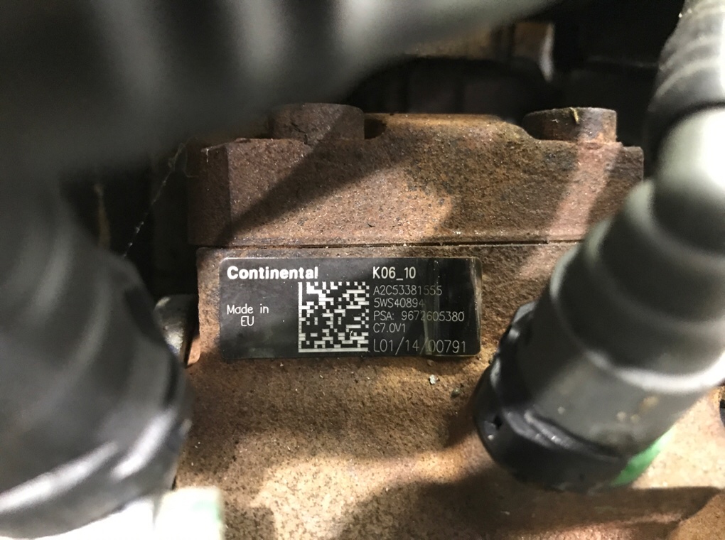 Двигатель (ДВС)  бу для Citroen C3 Picasso  1.6 HDi,  2012 г.