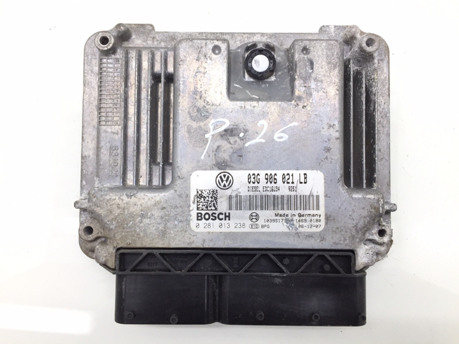 Блок управления двигателем бу для Skoda Octavia A5 1.9 TDi,  2008 г.
