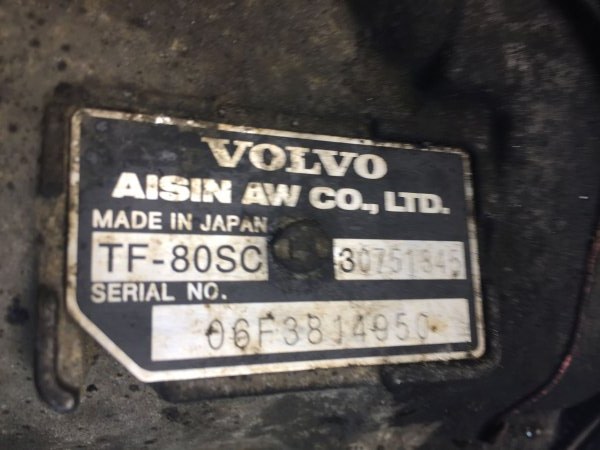 КПП автоматическая (АКПП) бу для Volvo V70  2.4 D5,  2006 г. TF80SC, 30751845